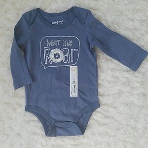 NWT Onesie "Hear me Roar" 9 month baby top